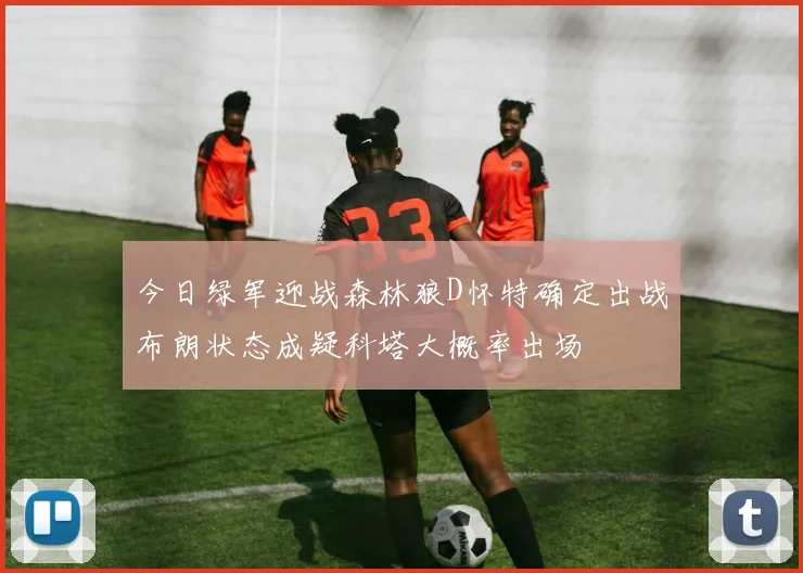 今日绿军迎战森林狼D怀特确定出战布朗状态成疑科塔大概率出场