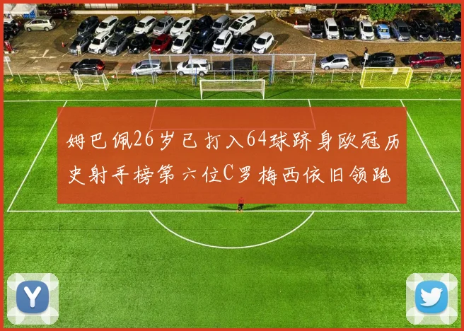 姆巴佩26岁已打入64球跻身欧冠历史射手榜第六位C罗梅西依旧领跑